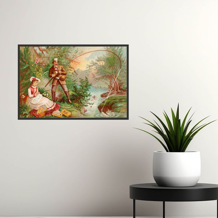 Fly Fishing | Print | Vintage Wall Art