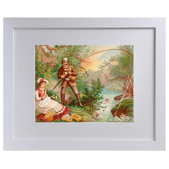 Fly Fishing | Print | Vintage Wall Art