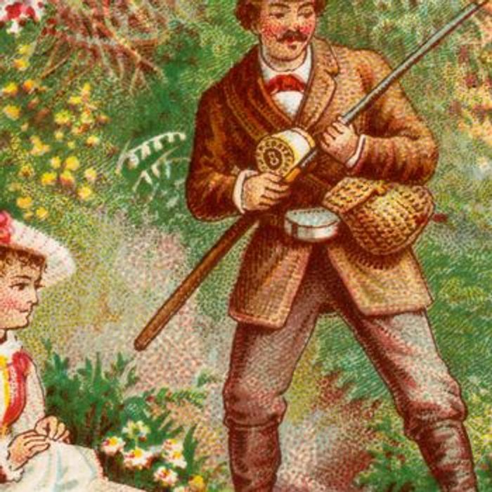 Fly Fishing | Print | Vintage Wall Art